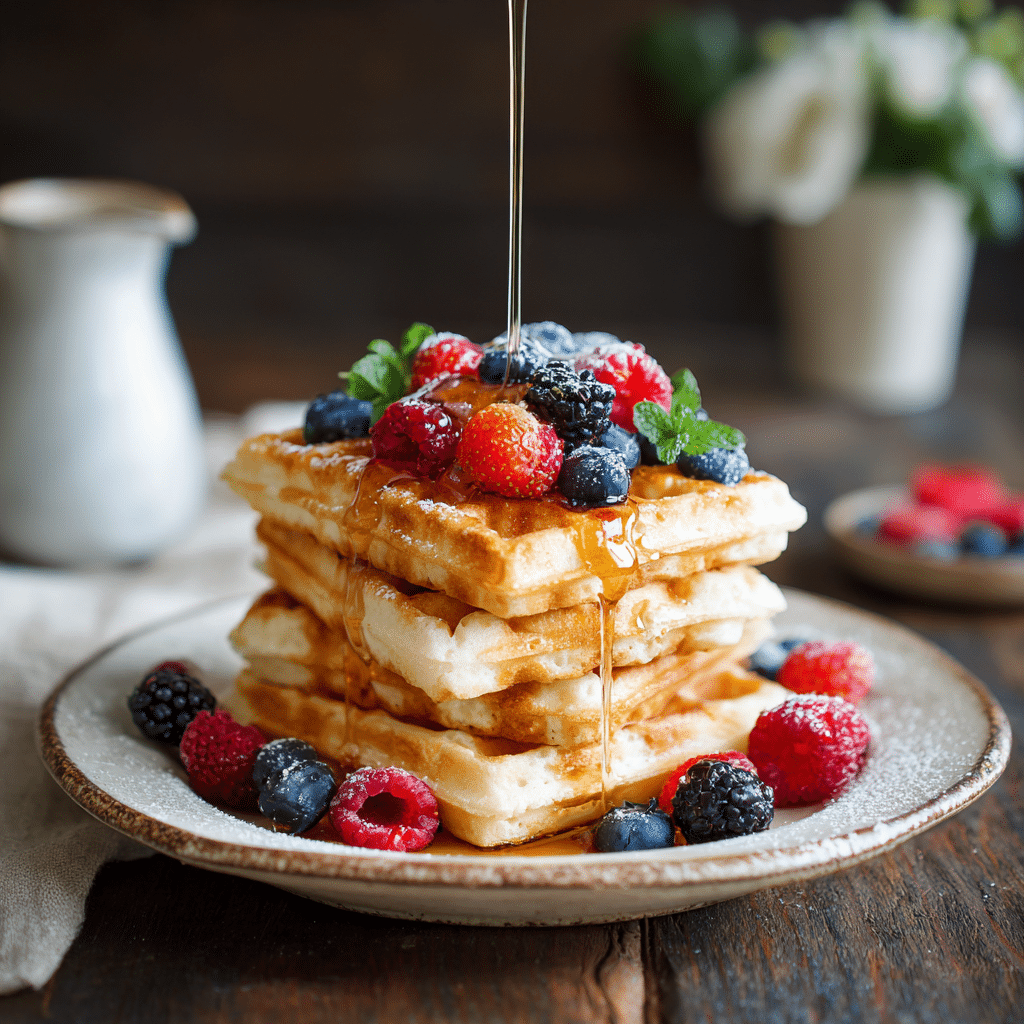 Secret to Fluffy, Kid-Approved Cottage Cheese Waffles: Never Overmix!
